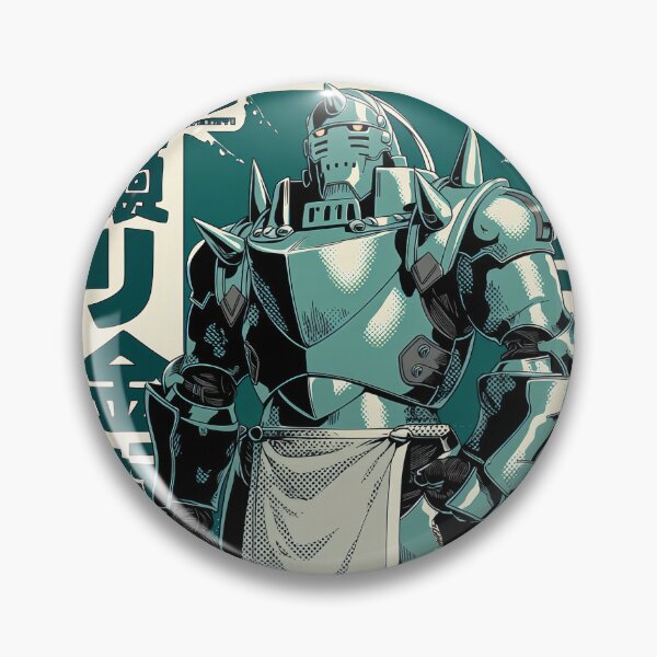 Item preview, Alphonse Duotone Chad Poster  designed and sold by AnimeArsenalPrints.