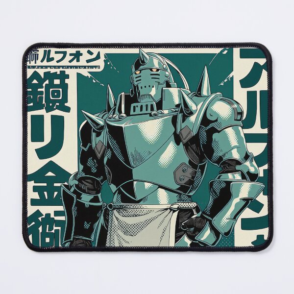 Item preview, Alphonse Duotone Chad Poster designed and sold by AnimeArsenalPrints.