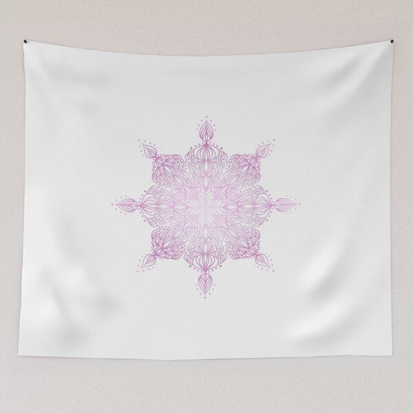 Item preview, Pink linear mandala designed and sold by kallyfactory.