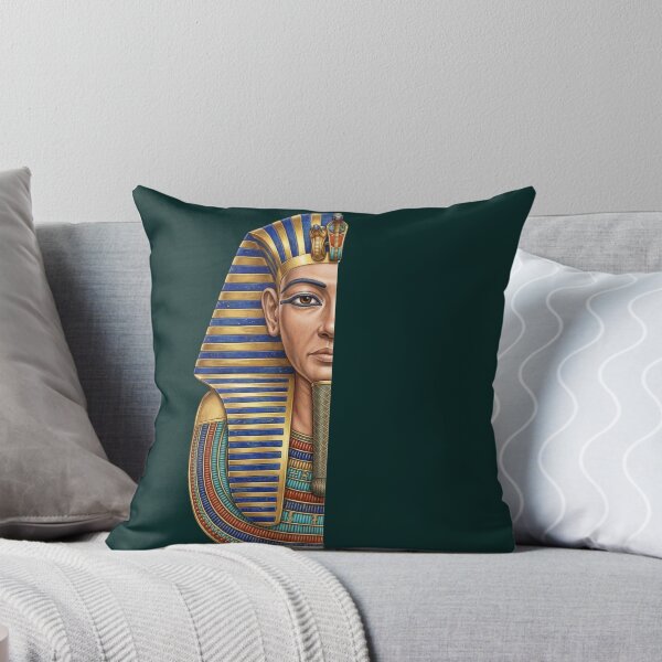 Item preview, Half King Tut Portrait | Ancient Egyptian Pharaoh Royal Art Design designed and sold by Queen Cleopatra.