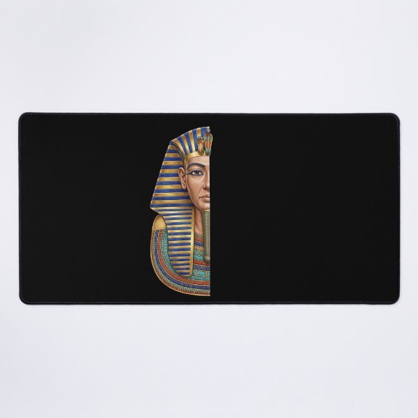 Item preview, Half King Tut Portrait | Ancient Egyptian Pharaoh Royal Art Design designed and sold by Queen Cleopatra.