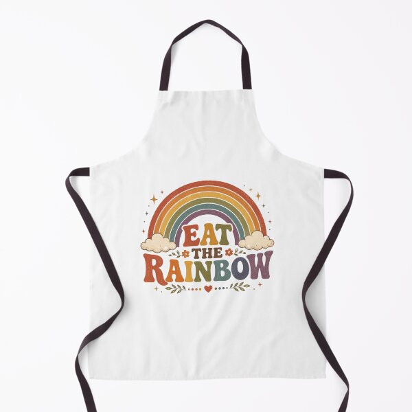 Item preview, Eat The Rainbow Colorful Retro Rainbow Design designed and sold by AMICO77.