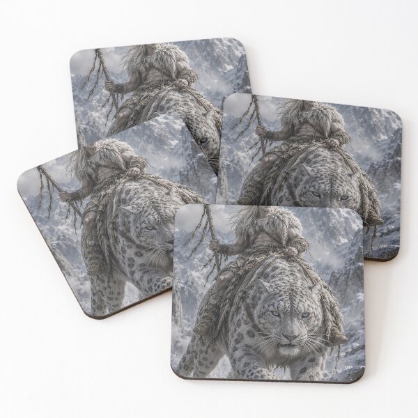 Item preview, EPIC FANTASY - Snow Lion Rider designed and sold by MetusArt.