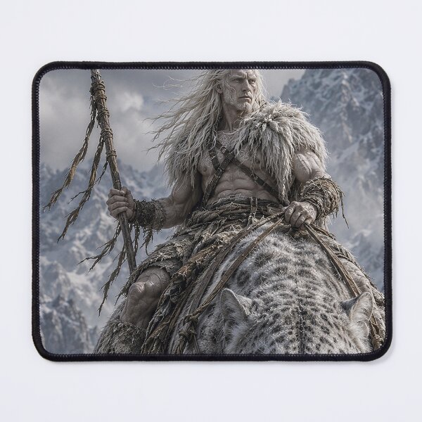 Item preview, EPIC FANTASY - Snow Lion Rider designed and sold by MetusArt.
