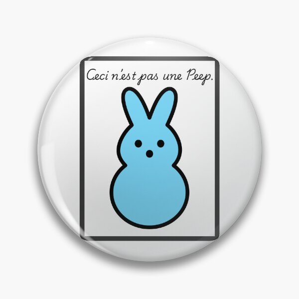 Item preview, Ceci n'est pas une Peep. designed and sold by Catt's Creations.