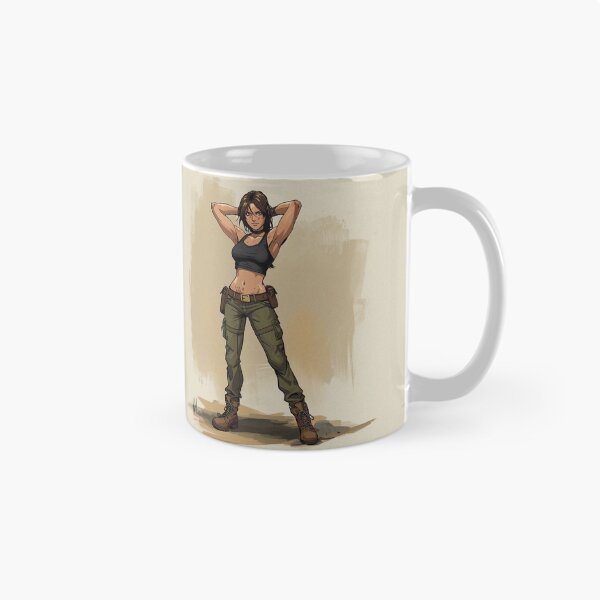 Item preview, Adventure girl illustration art designed and sold by Vintage Designs +.