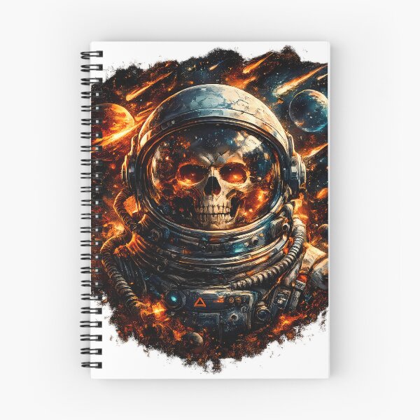 Item preview, Cosmic Skull Astronaut designed and sold by SupernovaNote.