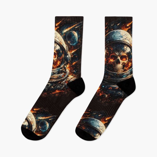Item preview, Cosmic Skull Astronaut designed and sold by SupernovaNote.