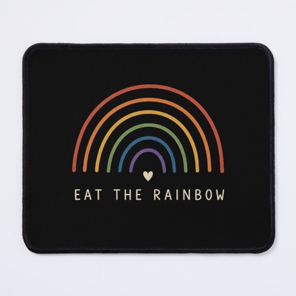 Item preview, Eat The Rainbow Colorful Retro Rainbow Design designed and sold by AMICO77.