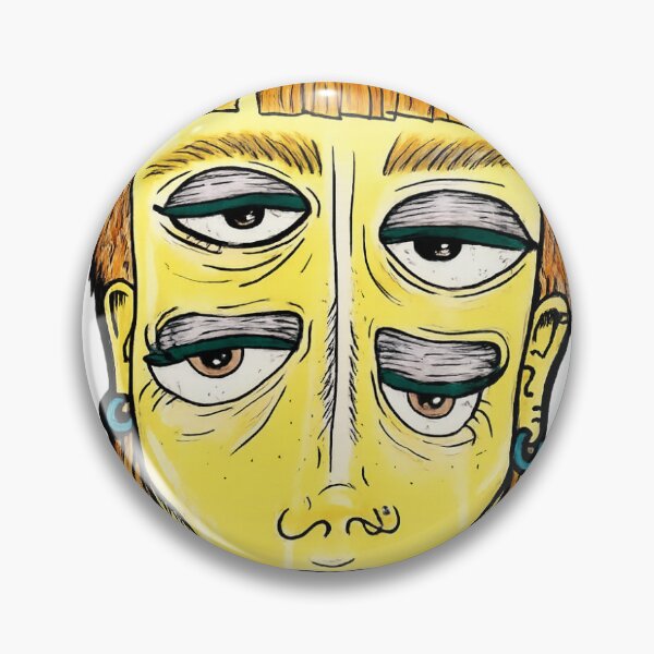 Item preview, Surreal Four Eyes Cartoon Character designed and sold by roumaissa refas.