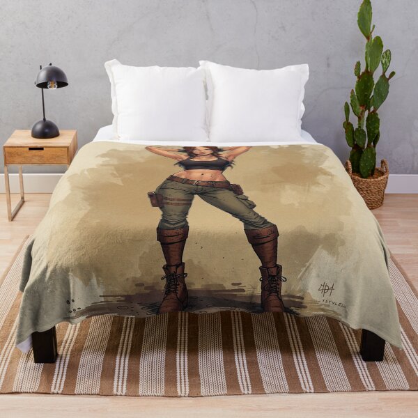 Item preview, Ilustración de una chica aventurera designed and sold by Vintage Designs +.