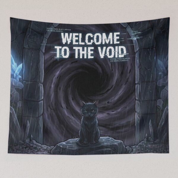 Item preview, Welcome to the Void – Gatekeeper’s Threshold  /  Kyomu e Youkoso – Monban no Kyoukai designed and sold by dragon580 // Waaa… the killer shark ran away.