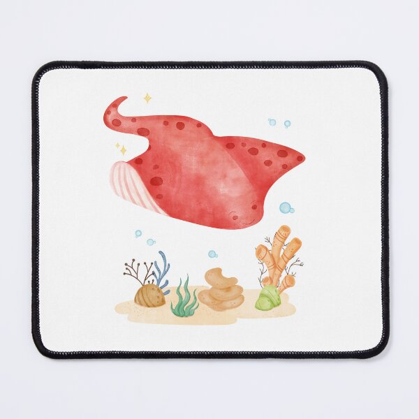 Item preview, Cute Stingray Nursery Watercolor | Ocean Animal Illustration for Kids Room Decor designed and sold by Andreia Magic Kids.