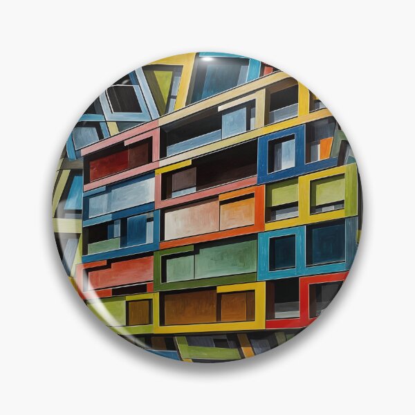 Item preview, Colorful Block Building designed and sold by O'clock Vibes.