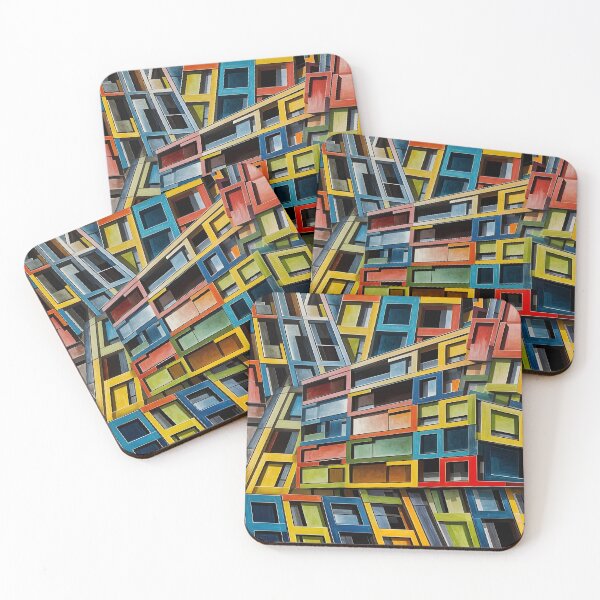 Item preview, Colorful Block Building designed and sold by O'clock Vibes.