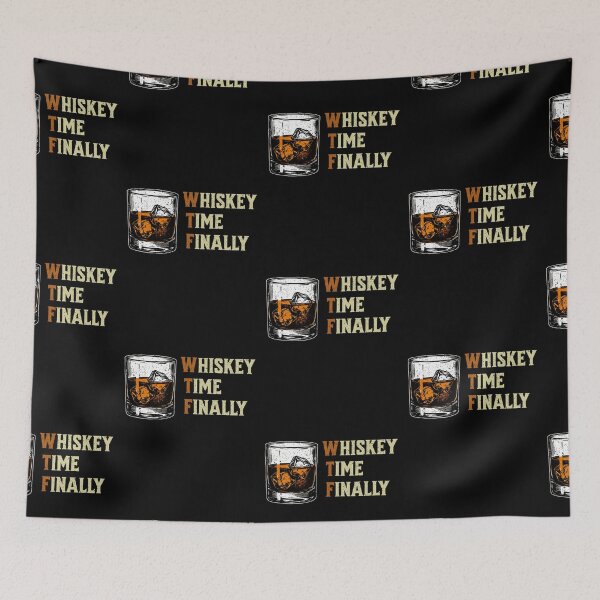 Item preview, WTF Whiskey Time Finally Drinker designed and sold by d247.