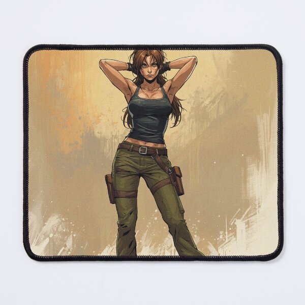 Item preview, Adventure girl illustration art designed and sold by Vintage Designs +.