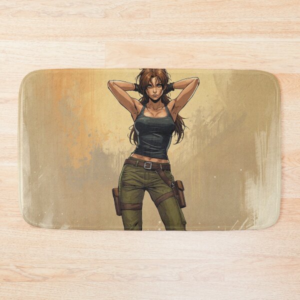 Item preview, Adventure girl illustration art designed and sold by Vintage Designs +.