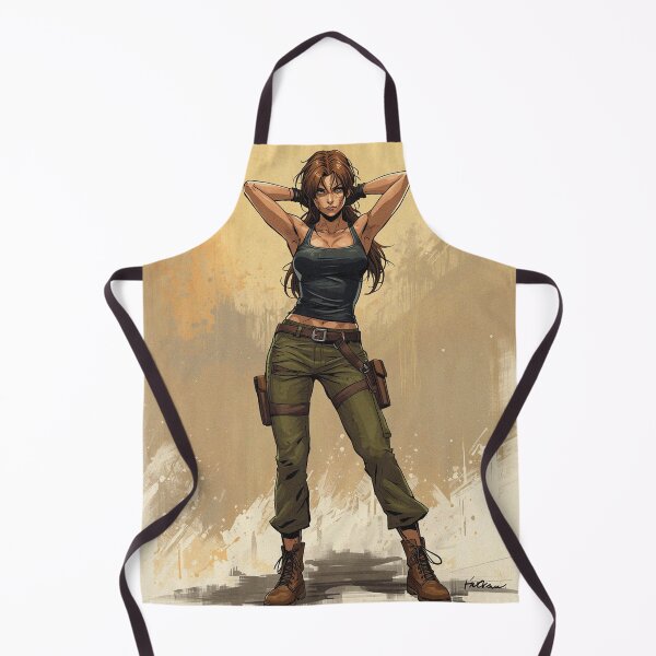 Item preview, Adventure girl illustration art designed and sold by Vintage Designs +.