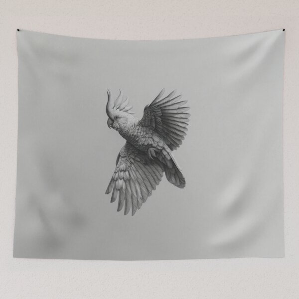 Item preview, A Cockatoo stretching its wings, Birds in Motion designed and sold by CDC40.