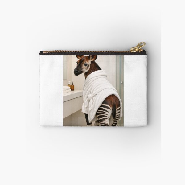 Item preview, Cozy Bathrobe Okapi designed and sold by Sillytoe.