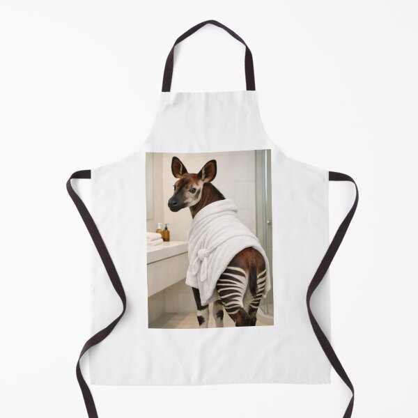 Item preview, Cozy Bathrobe Okapi designed and sold by Sillytoe.