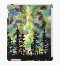 Northern Light Silhouettes iPad Case/Skin