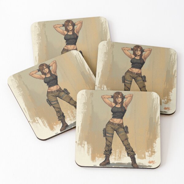 Item preview, Adventure girl illustration art designed and sold by Vintage Designs +.