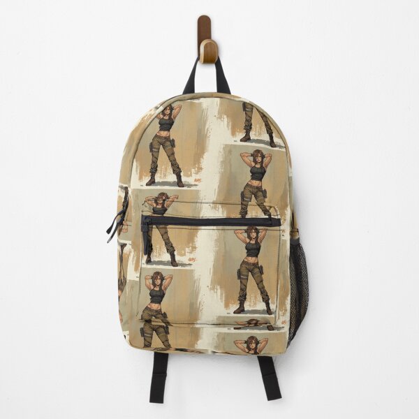 Item preview, Adventure girl illustration art designed and sold by Vintage Designs +.