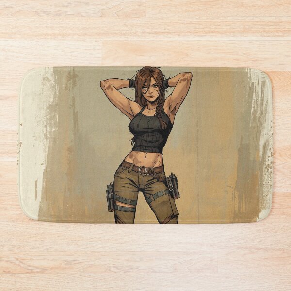 Item preview, Adventure girl illustration art designed and sold by Vintage Designs +.
