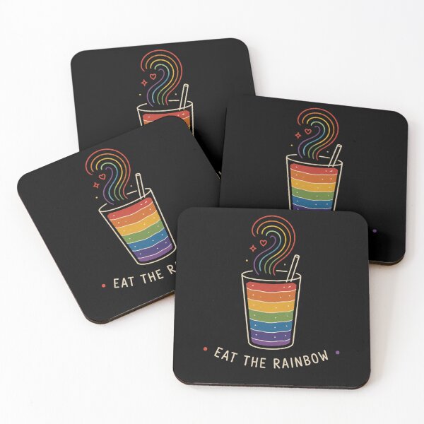 Item preview,  Eat The Rainbow Colorful Retro Rainbow Design designed and sold by AMICO77.