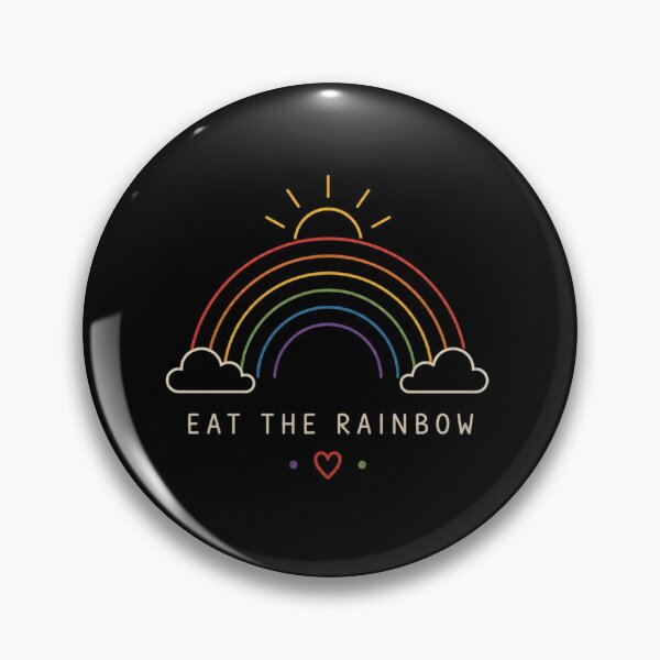 Item preview, Copy of  Eat The Rainbow Colorful Retro Rainbow Design designed and sold by AMICO77.