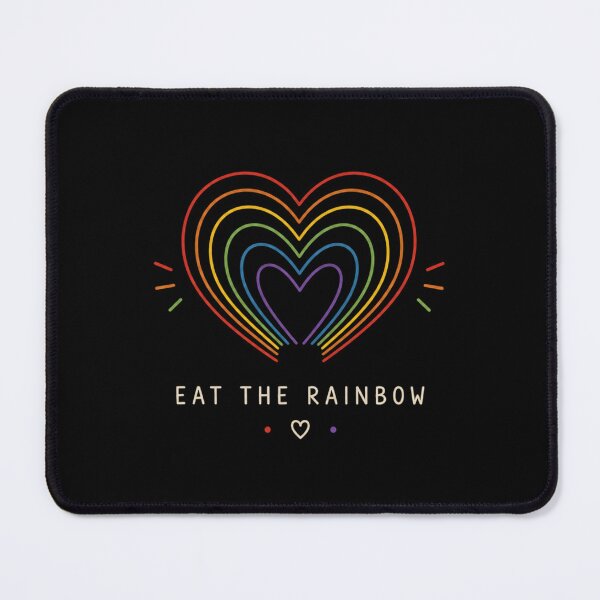 Item preview, Eat The Rainbow Colorful Retro Rainbow Design designed and sold by AMICO77.