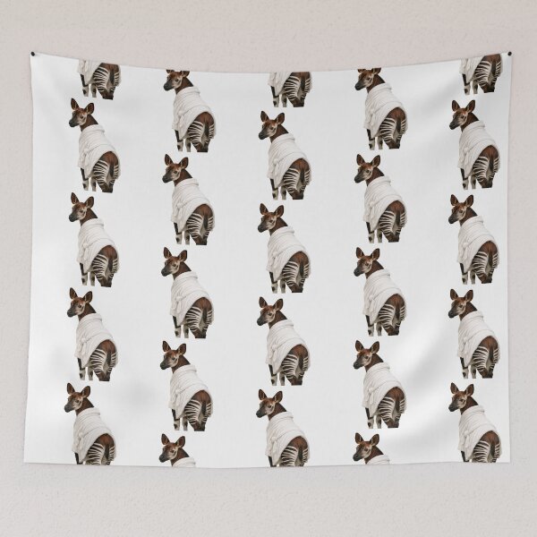 Item preview, Relaxing Bathrobe Okapi designed and sold by Sillytoe.