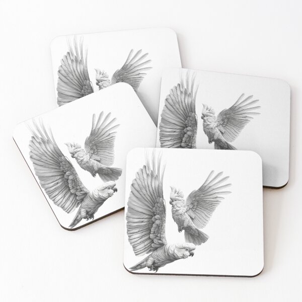 Item preview, A Cockatoo stretching its wings, Birds in Motion designed and sold by CDC40.