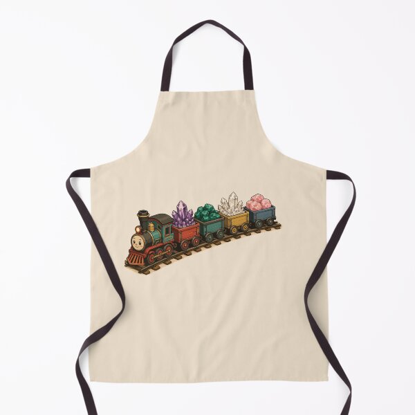 Item preview, Crystal Train Cute Rockhound Sticker Mineral Collector Geology Gift designed and sold by SimplePoDesign.