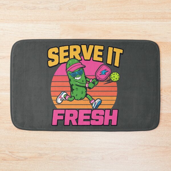 Item preview, Serve It Fresh Retro Pickleball Player designed and sold by DigitalGlade.