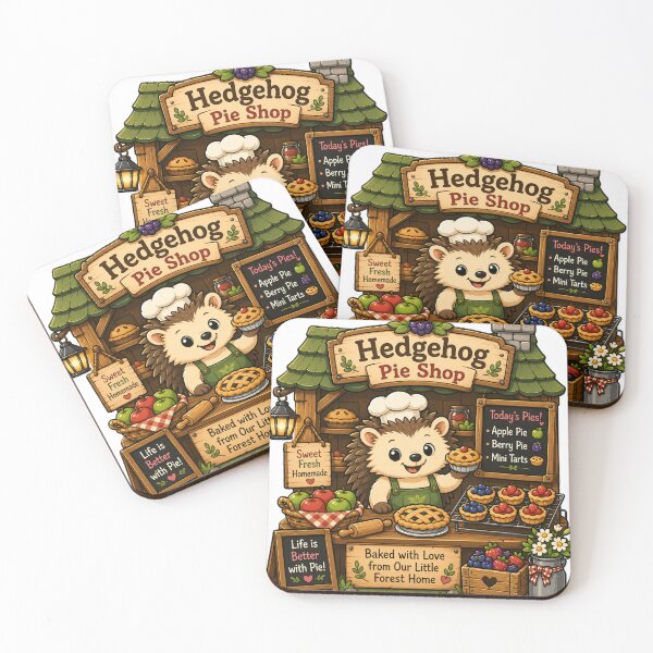 Item preview, Hedgehog Pies designed and sold by Aaron Arts.