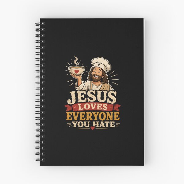 Item preview, Jesus Loves Everyone You Hate Christian Vintage T-Shirt designed and sold by AMICO77.