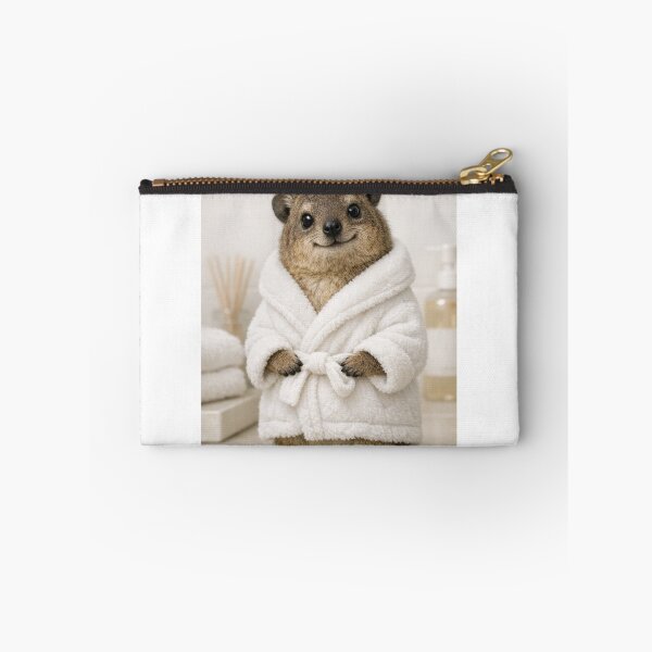 Item preview, Cozy Bathrobe Rock Hyrax designed and sold by Sillytoe.