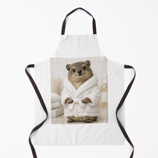 Item preview, Cozy Bathrobe Rock Hyrax designed and sold by Sillytoe.