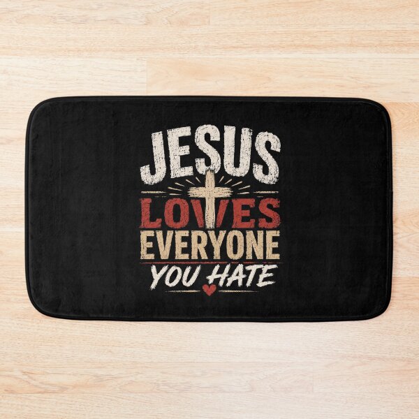 Item preview, Jesus Loves Everyone You Hate Christian Vintage designed and sold by AMICO77.
