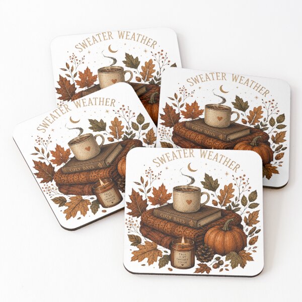 Item preview, Sweater Weather Cozy Autumn Aesthetic designed and sold by MySthore.
