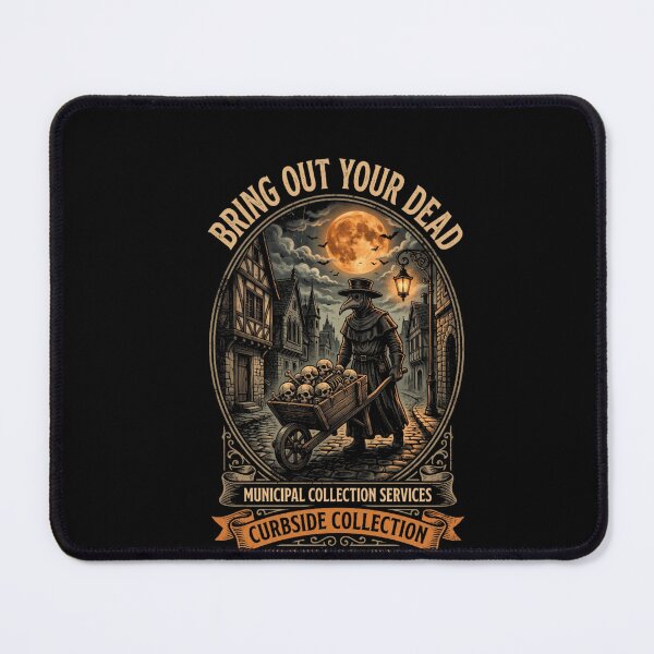 Item preview, Bring Out Your Dead Plague Doctor Curbside Halloween designed and sold by d247.