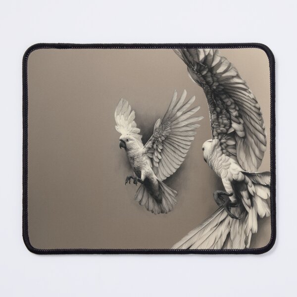 Item preview, A Cockatoo stretching its wings, Birds in Motion designed and sold by CDC40.