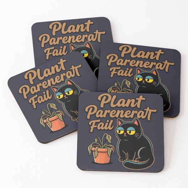Item preview, Plant Parent Fail Sarcastic Cat Pop Art designed and sold by littme.