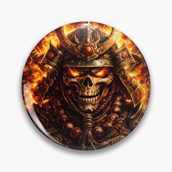Item preview, Inferno Skull Samurai designed and sold by SupernovaNote.