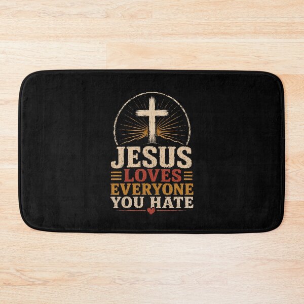 Item preview, Jesus Loves Everyone You Hate Christian Vintage designed and sold by AMICO77.