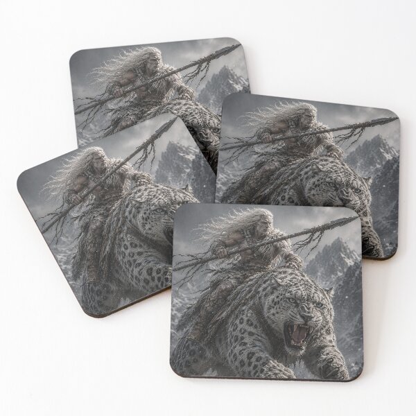 Item preview, EPIC FANTASY - Snow Lion Rider Attack designed and sold by MetusArt.