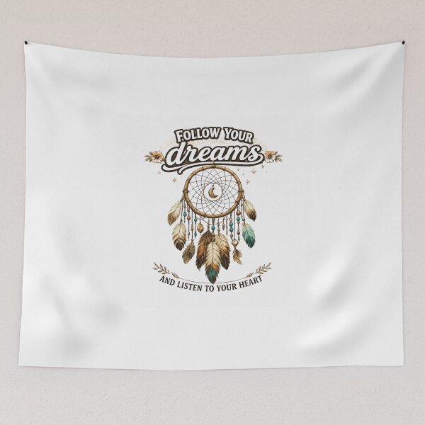 Item preview, Follow Your Dreams Dreamcatcher Boho T-Shirt designed and sold by LiveLoveLearnBubble.